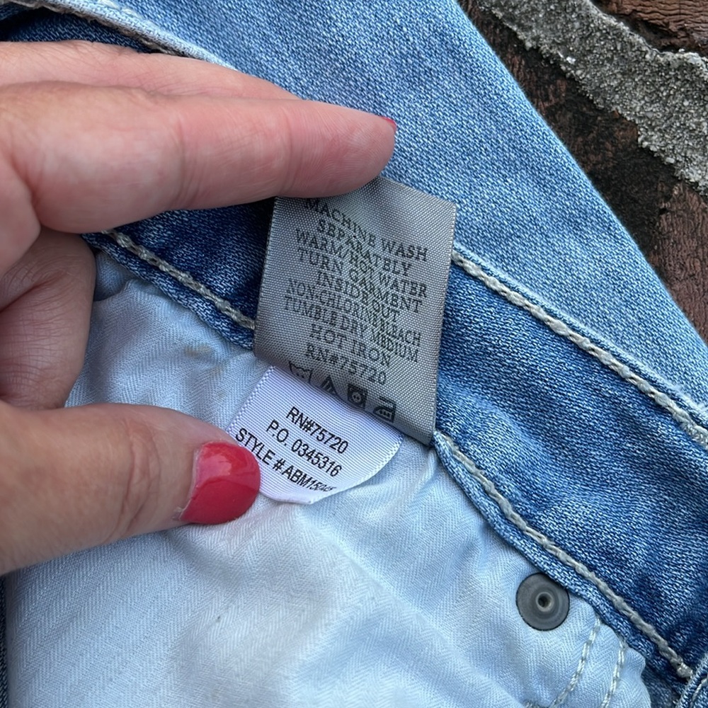 BKE "Jake" destroyed blue jeans size 32 S - Picture 5 of 7